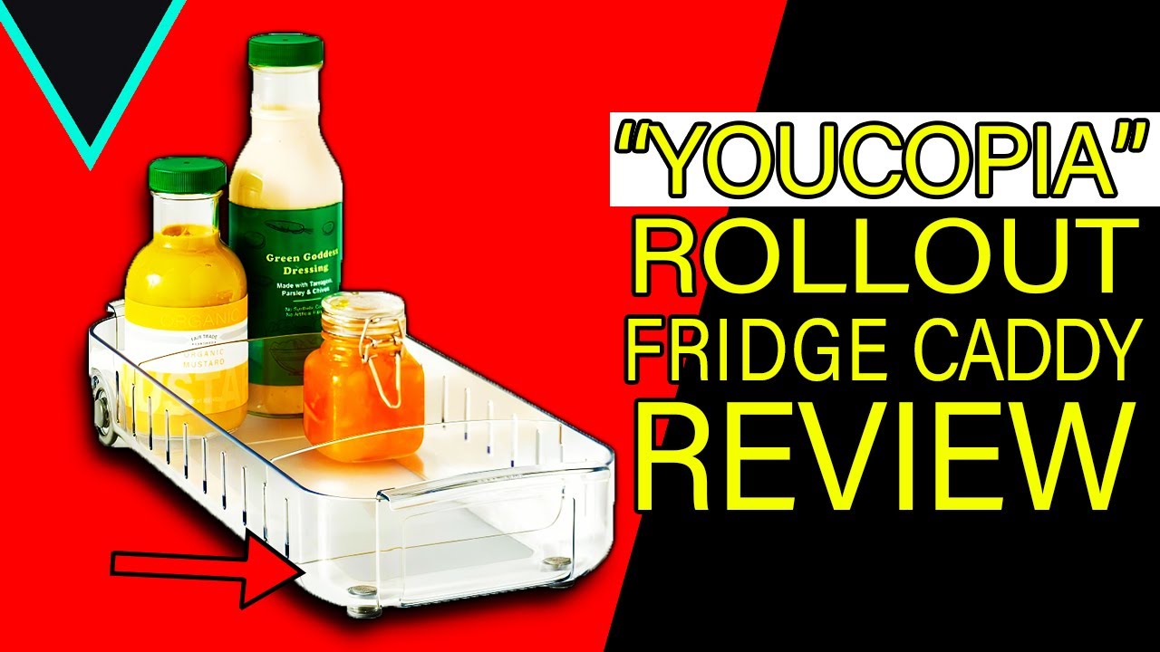 YouCopia RollOut Fridge Caddy, 6
