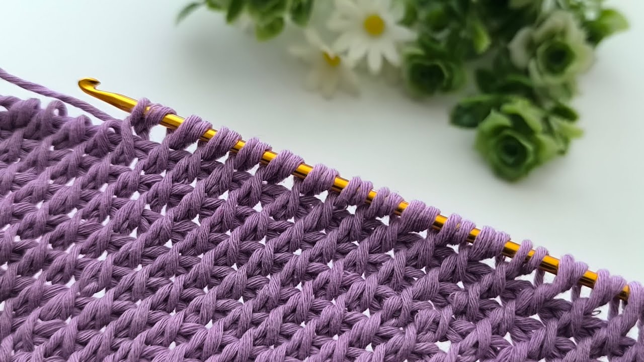 Amazing 💚❤️ Tunisian crochet baby blanket and cardigan pattern #knitting #crochet