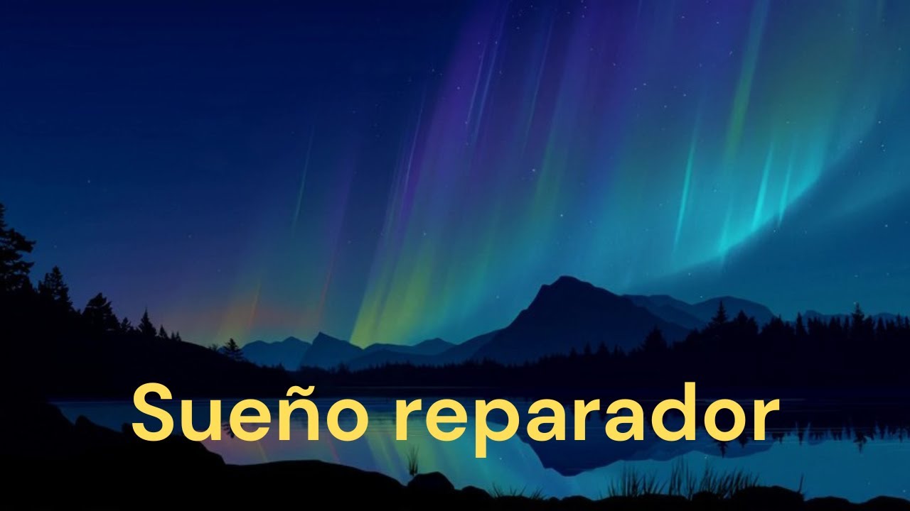Música para Dormir Profundamente 🌈 Aurora Boreal | Sueño Reparador | DUERME TRANQUI