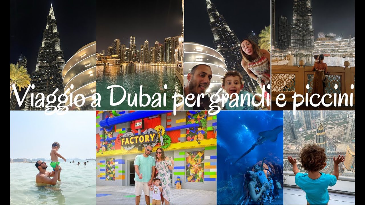 Il nostro viaggio a Dubai! Il primo viaggio intercontinentale di Leo a 2 anni!