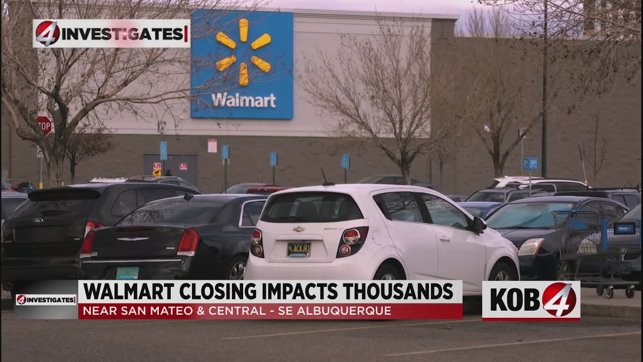 Walmart on San Mateo near Central to close in March