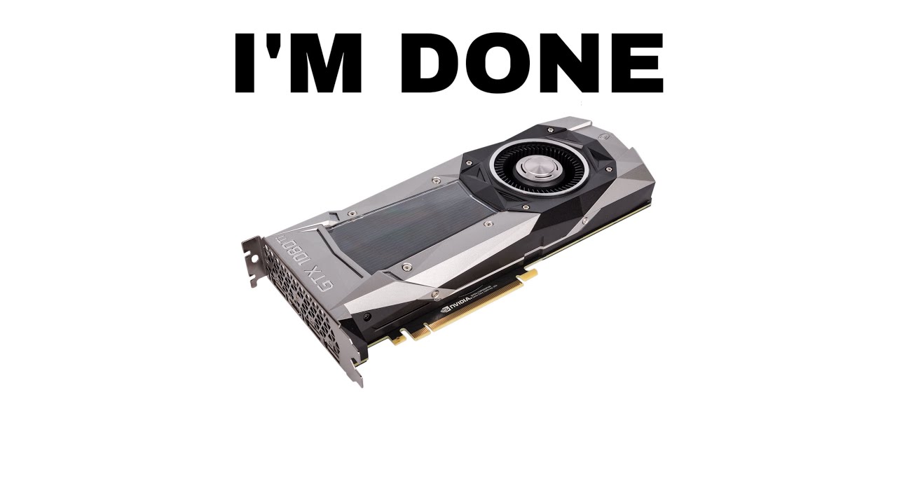 The End of PC Building. (Don't Buy Anything)