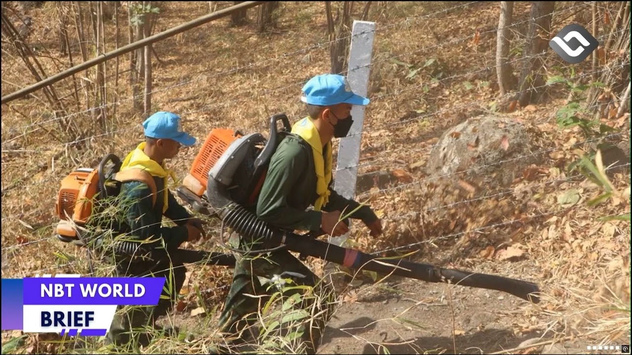 WILDFIRES ALONG THAI–CAMBODIAN BORDER MONITORED, NO IMPACT ON THAI SECURITY