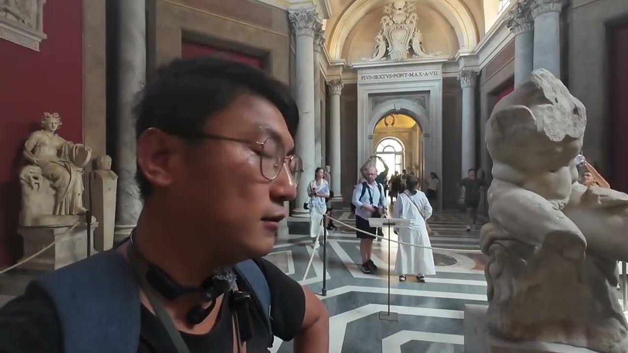 打開梵蒂岡之門梵蒂岡城內主要的建築是博物館、博物館的覈心是文藝復興，#travel #youtobe #history #fyp 