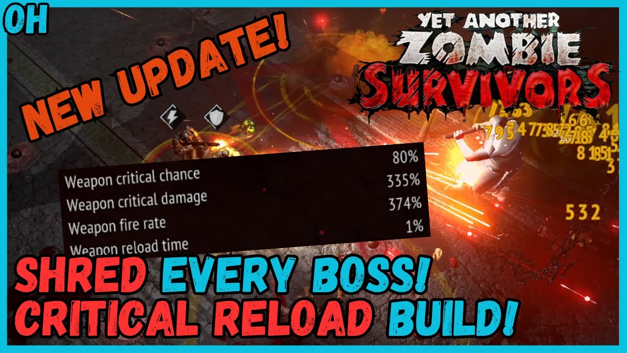 SHRED All The Bosses In Boss Rush Mode!! Yet Another Zombie Survivors!