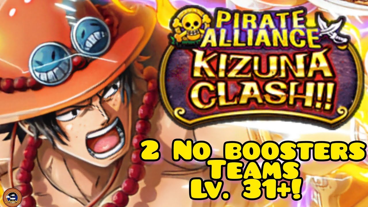 2 NO BOOSTERS TEAMS vs Kaido 10* level 31+! FC Apoo/X-Drake [OPTC]