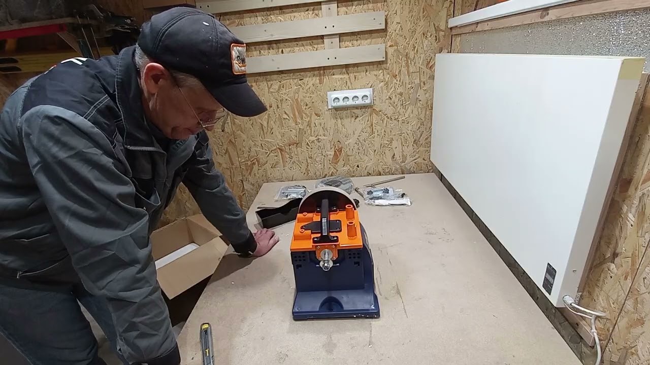 роспакування шліфувально-полірувального верстата WorkMan 8080