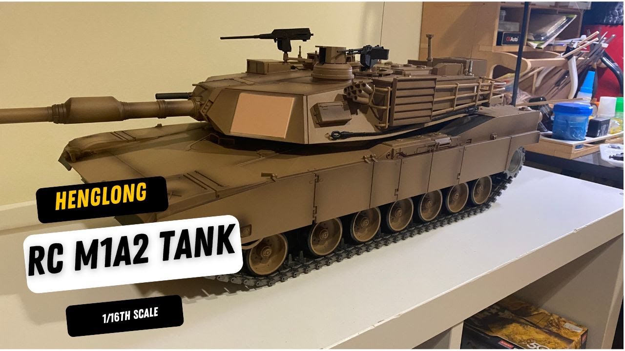 Henglong  RC Tank | M1A2 ABRAMS| 1/16th Scale