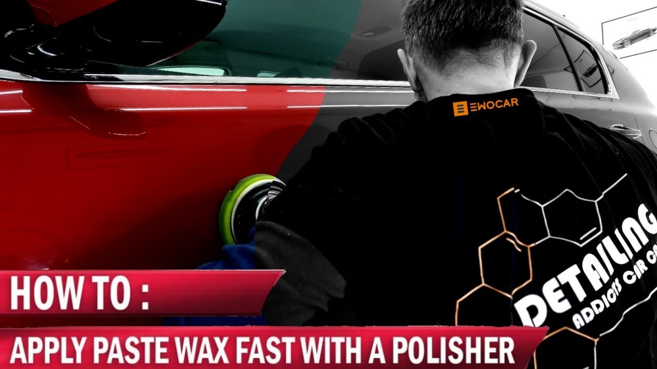 Car Wax-Apply Car Wax By Machine