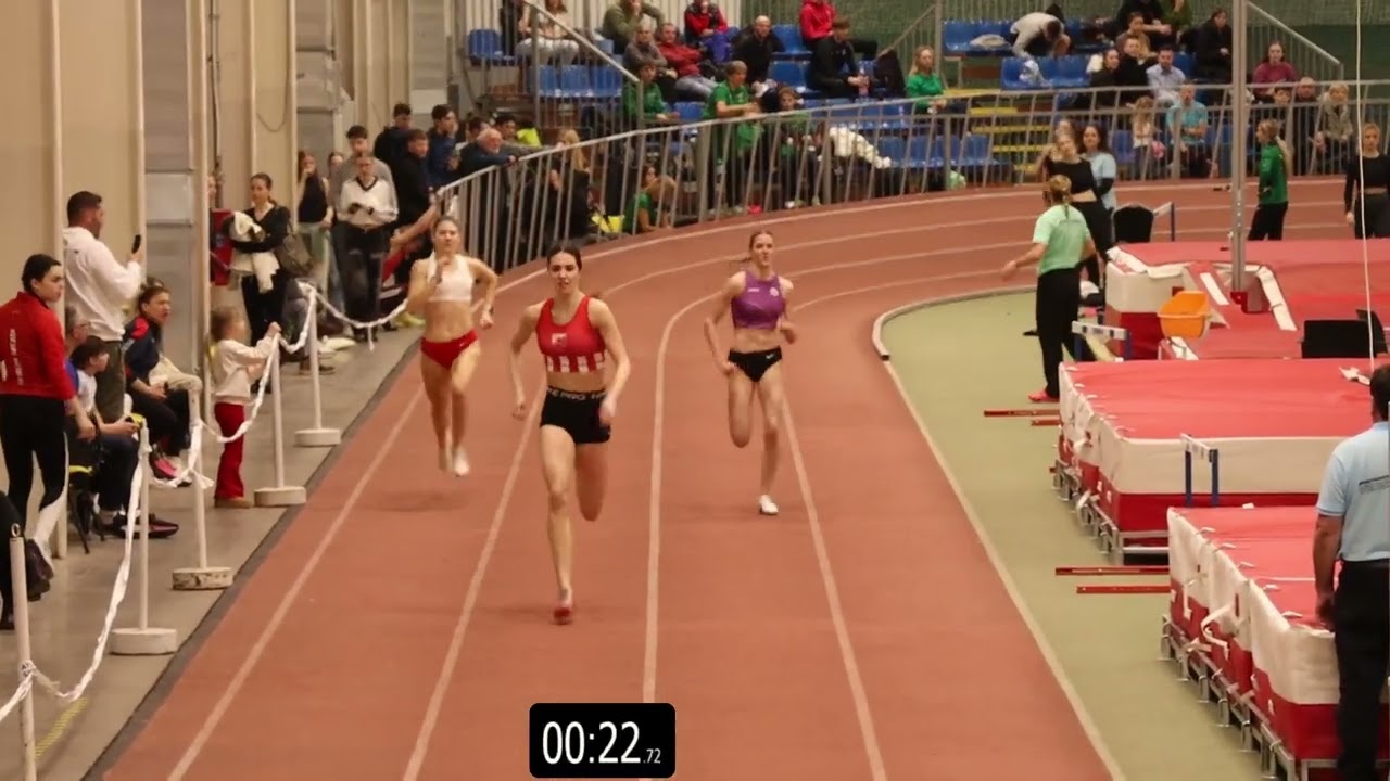 2026.02.14.  Budapest BOK  Fedettpályás MASZ Verseny Női 200m.