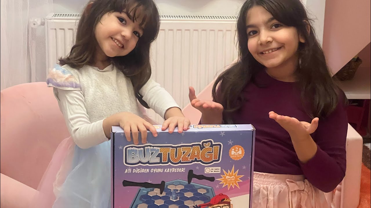 ReklamdegilMoli toys buz tuzağı oyunu kutu açılımı ve oyununu oynadık❤️@linacetinkayaofficial @DilaKent
