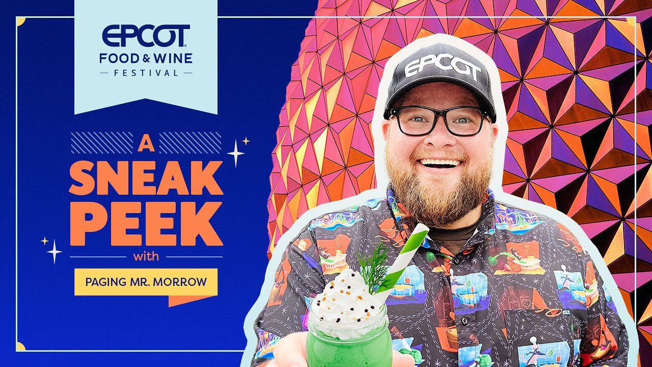 FIRST LOOK: EPCOT Food & Wine Festival 2025 With Paging Mr. Morrow | Walt Disney World