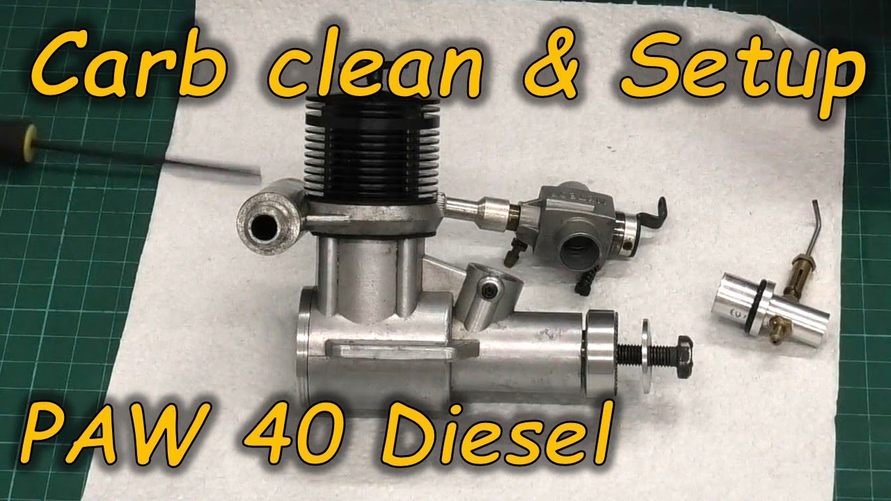 PAW 40 Diesel & Carb Clean & Setup - Its a Swapmeet Carb!