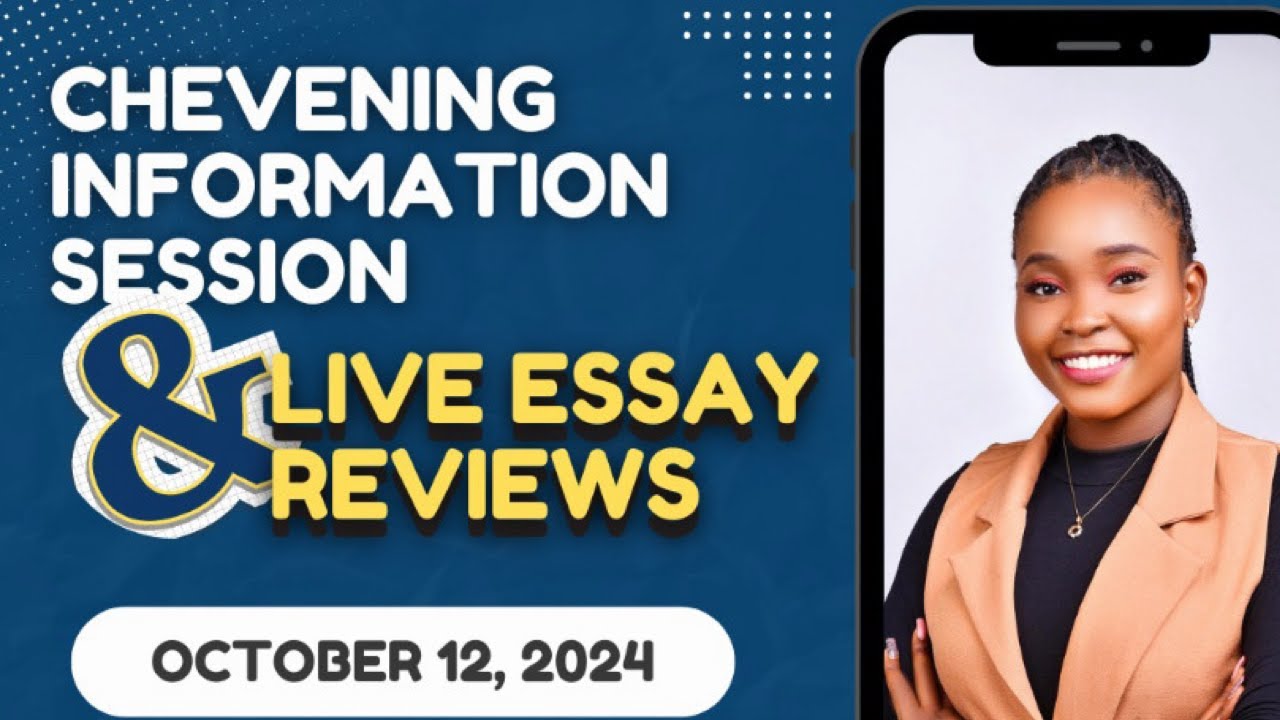 Chevening Information and Live Essay Review Session