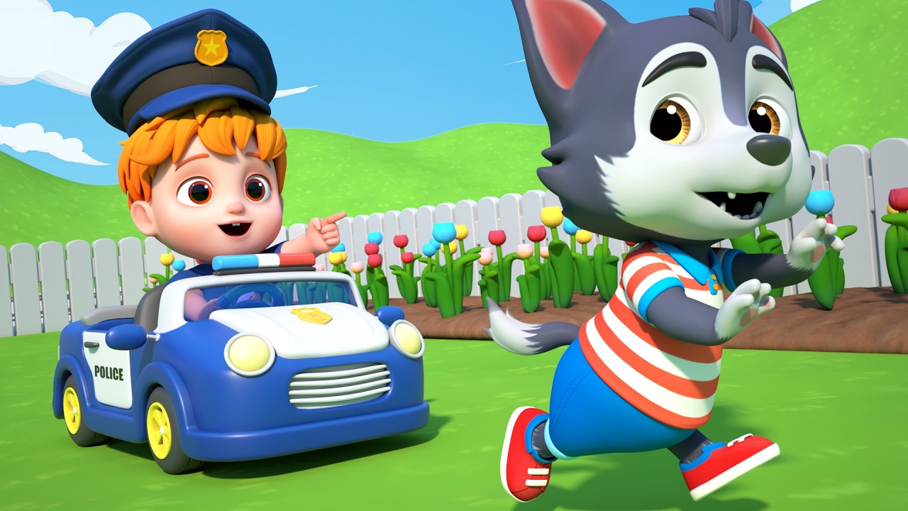 Bebé Policía - Pequeño Policía Persigue al Ladrón | Bomboo Español - Canciones Para Niños