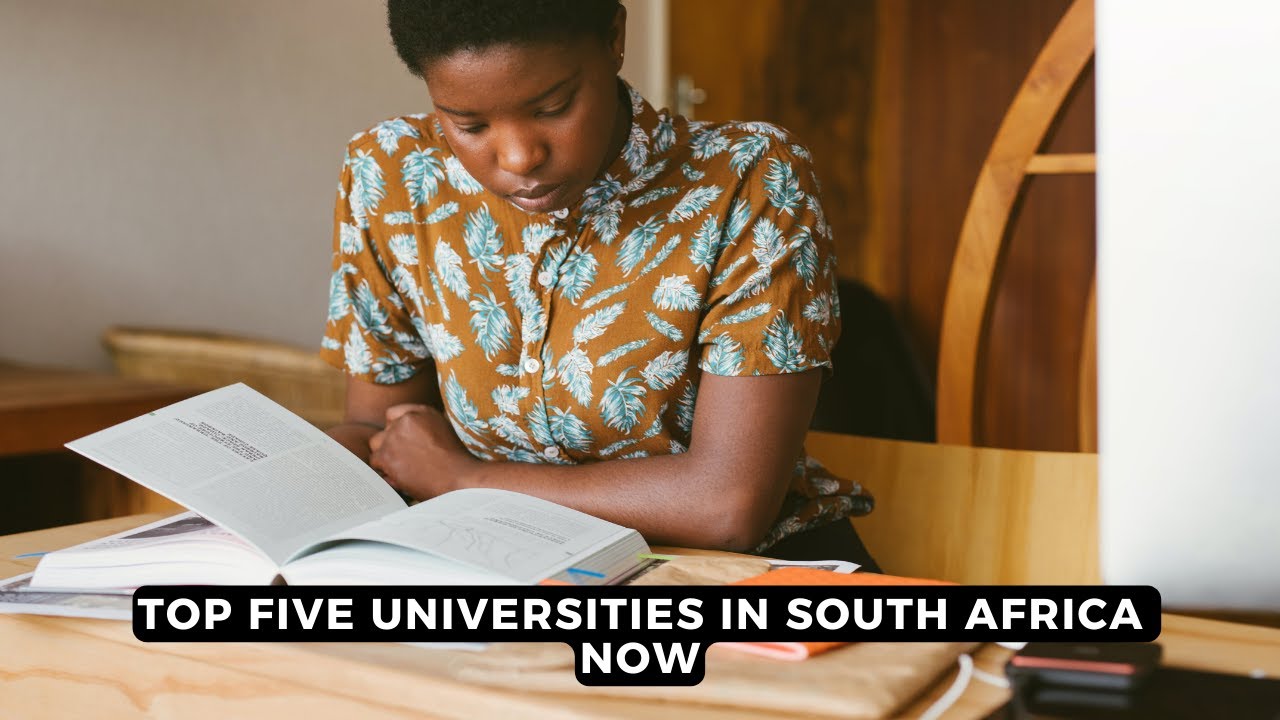Top FIVE universities in South Africa NOW | NEWS IN A MINUTE
