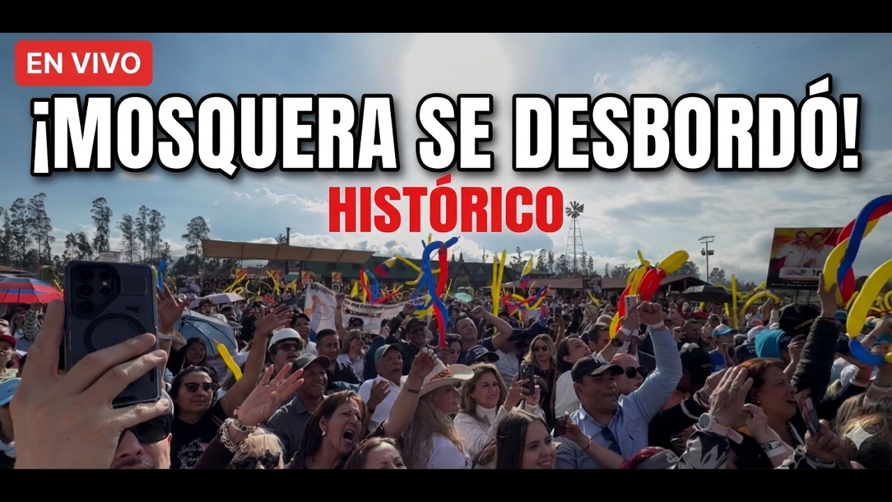 ¡MOSQUERA SE DESBORDÓ! Abelardo de la Espriella: LLENO TOTAL y APOYO MASIVO #Colombia
