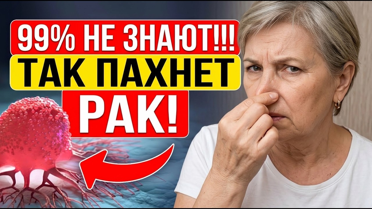 ВАЖНО! Вот ВОСЕМЬ ЗАПАХОВ РАКА, НА КОТОРЫЕ ЛЮДИ НЕ ОБРАЩАЮТ ВНИМАНИЯ!