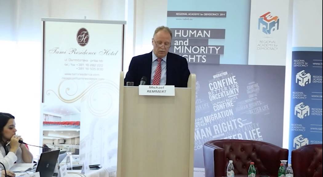 Regional Academy for Democracy 2014: Human and Minority Rights