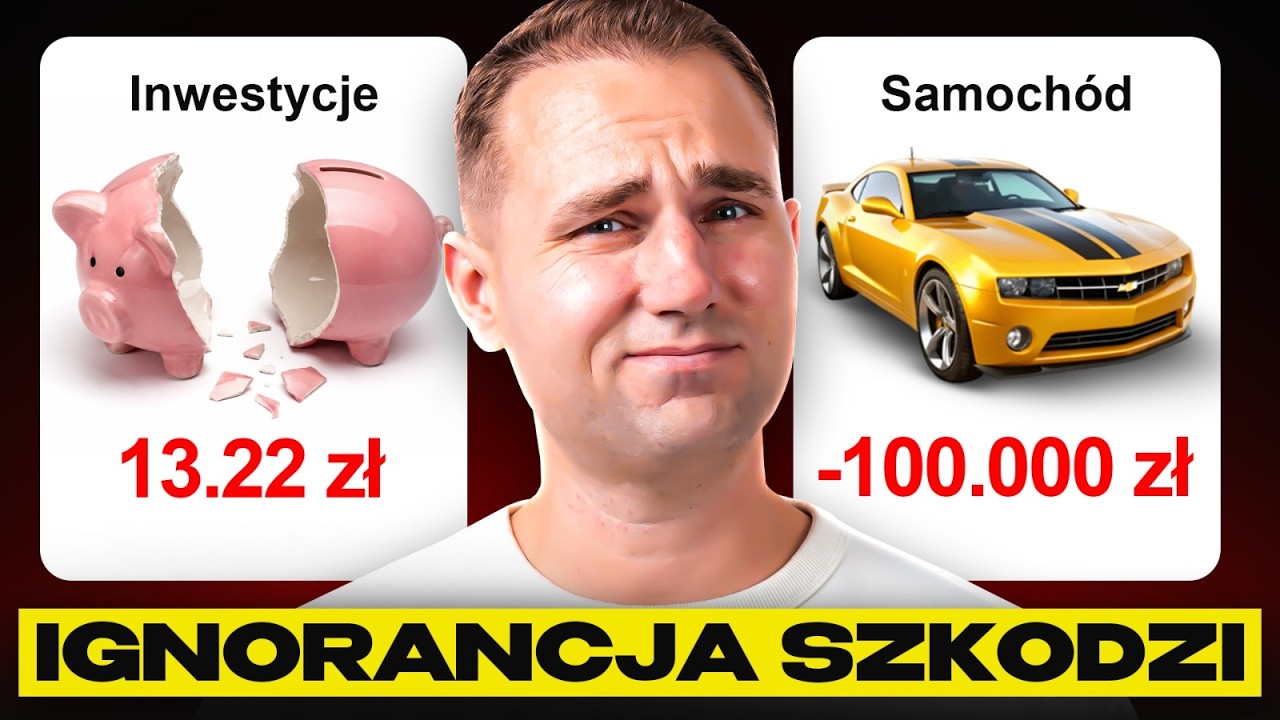 Moje największe BŁEDY FINANSOWE i czego mnie nauczyły 🔴
