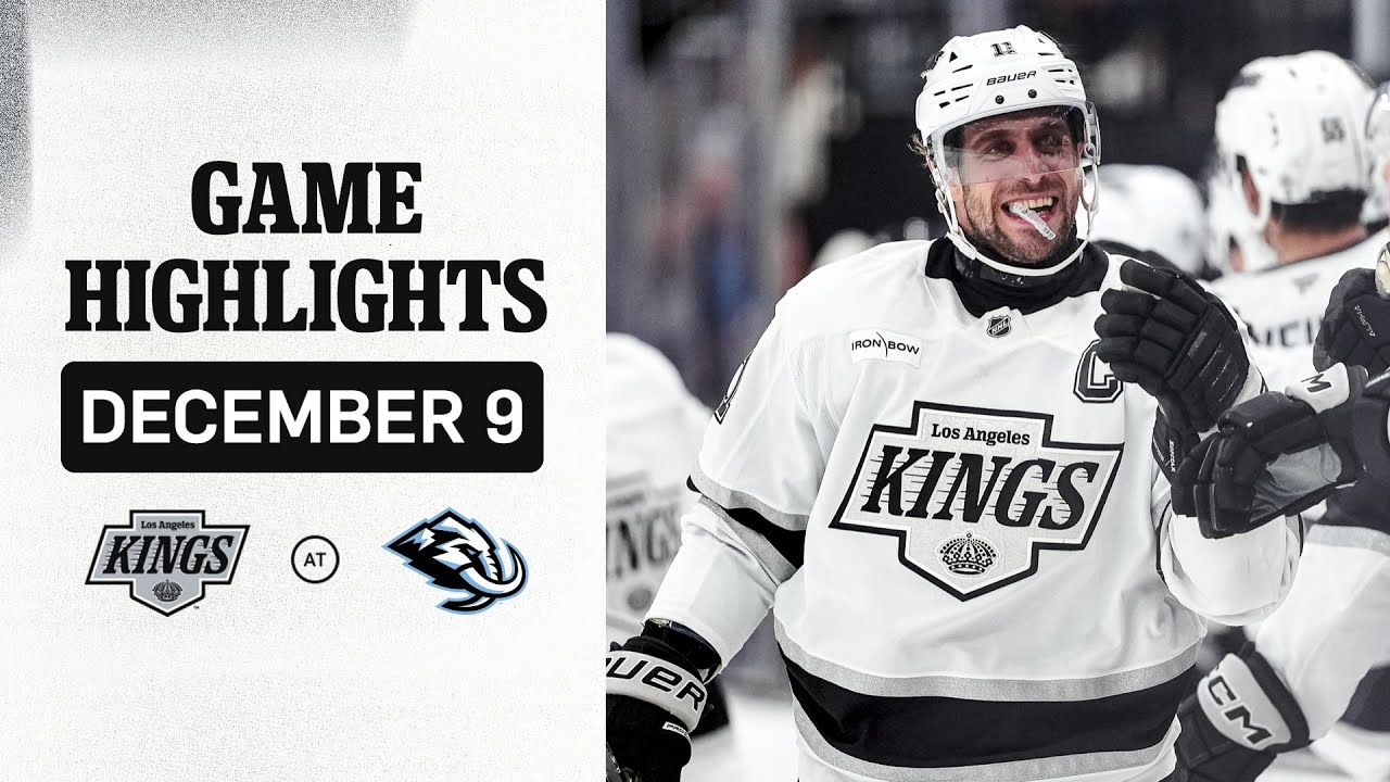 HIGHLIGHTS: LA Kings at Utah Mammoth | 12.08.25