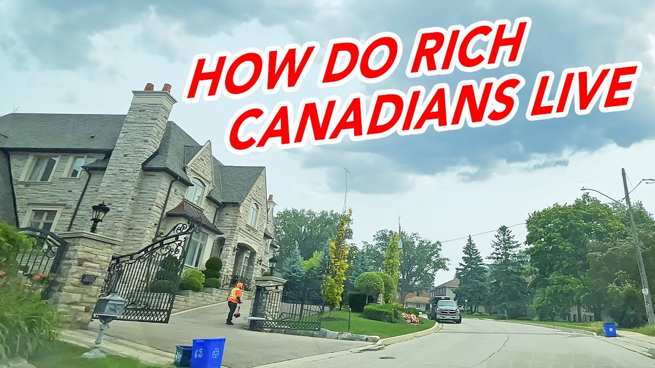 How do rich Canadians live. The most prestigious neighborhood in Richmond Hill, Ontario.