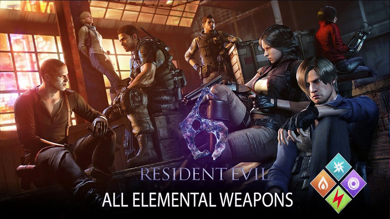 RESIDENT EVIL 6 ELEMENTAL WEAPONS MOD