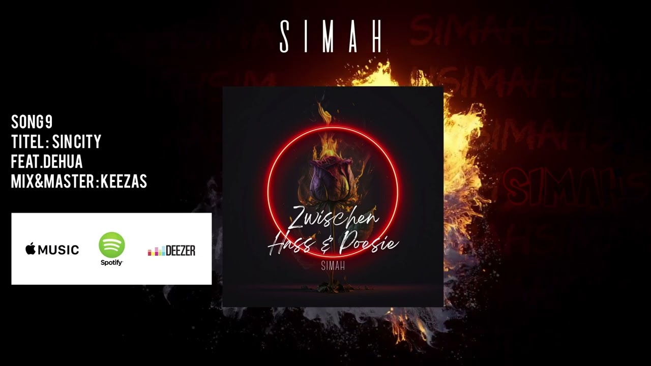 SIMAH - Sin City feat. DEHUA [Official Album Audio] Mix & Master by Keezas