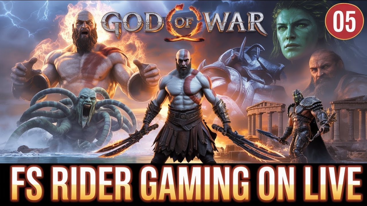 KRATOS UNLEASHED! ⚔️ God of War PS2 Live Part-05 | Epic Boss Battles