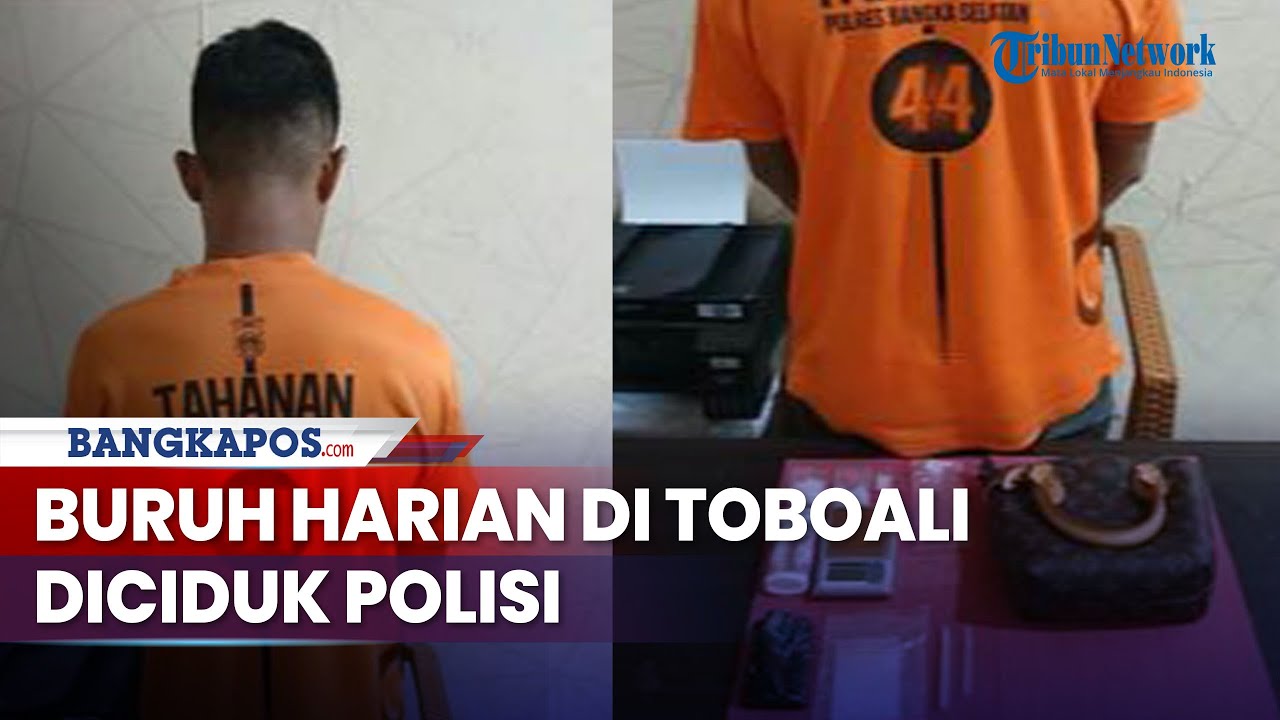 Buruh Harian di Toboali Diciduk Polisi
