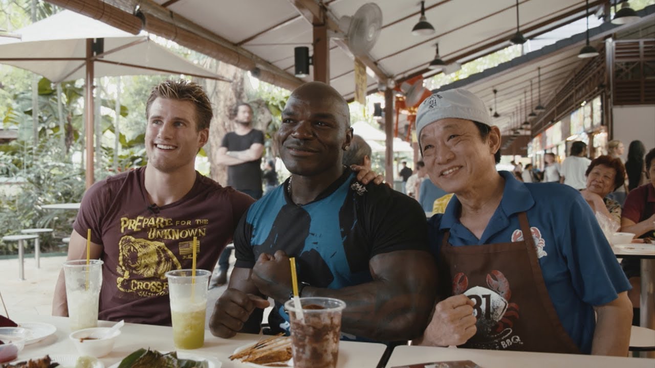 ONE VLOG | Alain Ngalani & Sage Northcutt Eat Singapore