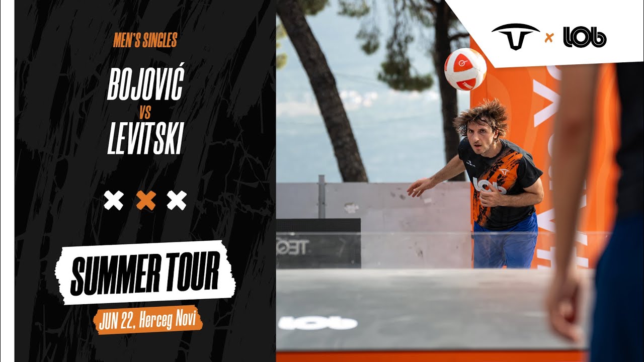 Bojović vs Levitski | TEQ Herceg Novi | Teqball Montenegro