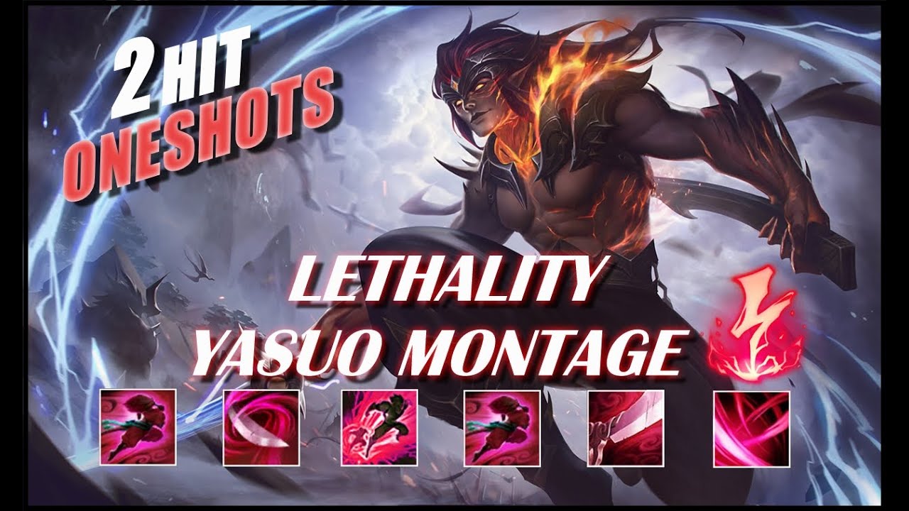 Lethality Yasuo Montage - Insane Oneshots / Pentakills - League Of Legends Best Yasuo Plays 2020