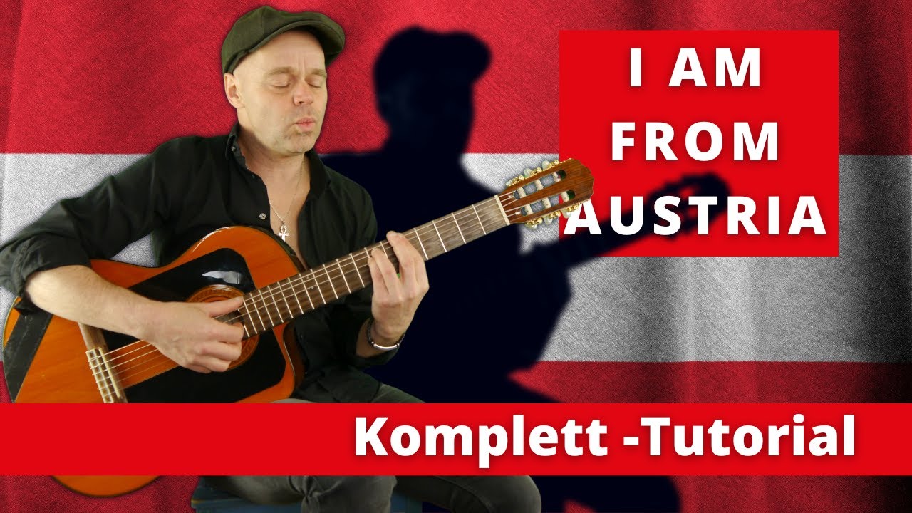 I AM FROM AUSTRIA | GitarrenTutorial | Rainhard Fendrich