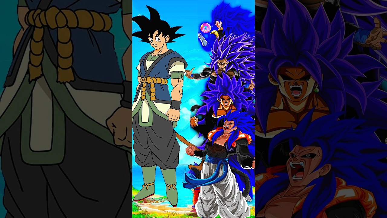 Goku absalon vs Gogito ssj20, Af Goku ssj20, Goku black ssj20, Gogeta ssj20