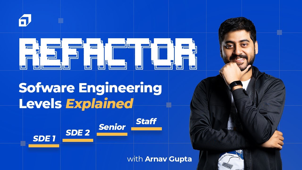Software Engineering Career Levels Explained - Arnav Gupta - Refactor Ep #03 | @SCALER