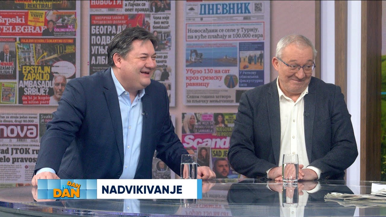 DAN NA DAN 04.02.2026. - NADVIKIVANJE - DEJAN MILETIĆ I ZORAN OSTOJIĆ