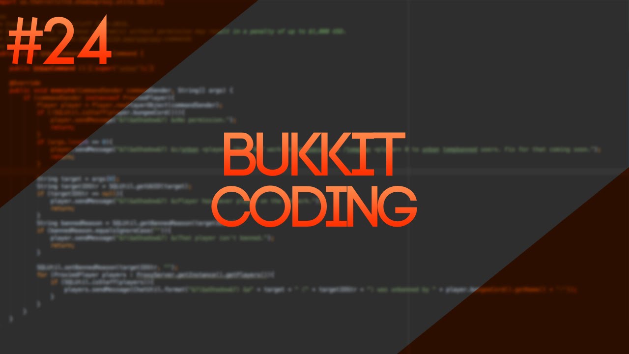 Bukkit Coding: Episode 24 - HubProject ( BUKKIT CODING )