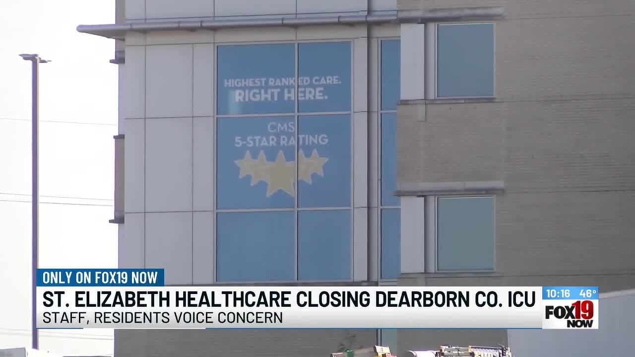 St. Elizabeth Healthcare closing Dearborn Co. ICU