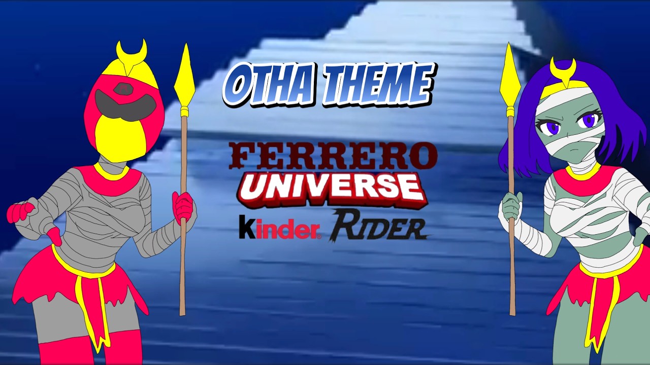 ferrero universe kinder rider ost: the moon shine (otha theme) LYRIC VIDEO