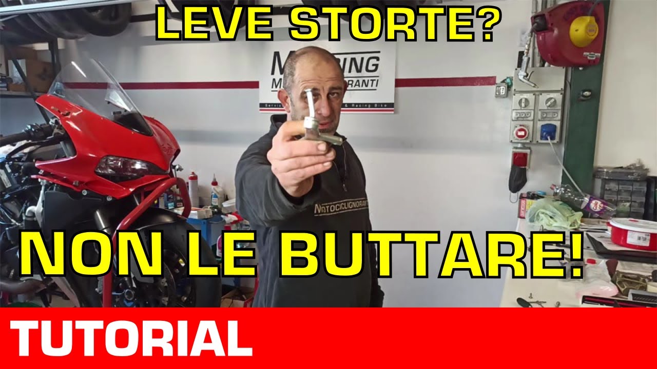 [TUTORIAL] Come raddrizzare leve e pedali (e non spezzarli)
