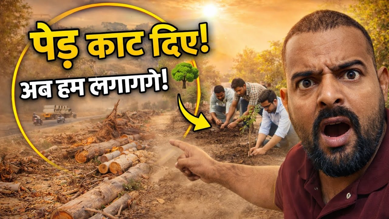 आज के C Craft Daily Vlog | पेड़ कटना और लगाना | Behind the Scene | Art Workshop | EP 39 