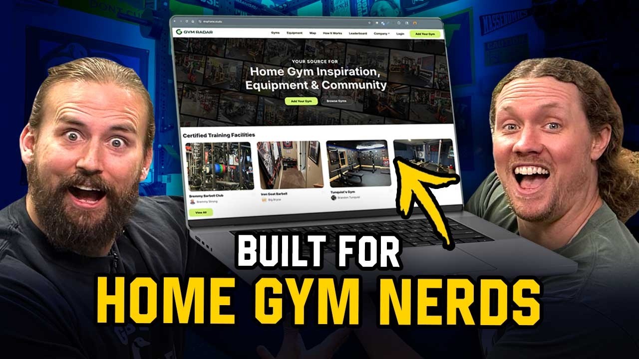 We Built the Ultimate Home Gym Website - Gym Radar!