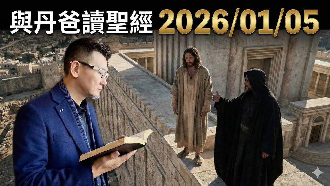 早晨與丹爸靈修讀經：2026年1月5日 - 創世紀11-13/馬太福音4/詩篇4