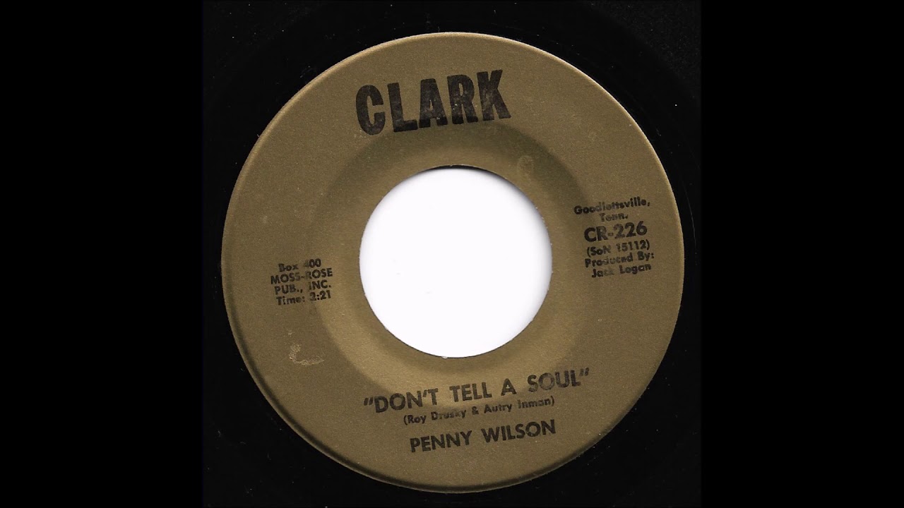 Penny Wilson - Don't Tell A Soul