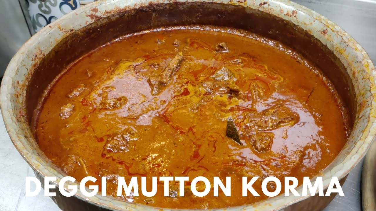 Degi Mutton Korma Recipe | देगी मटन कोरमा रेसिपी | Degi Mutton Korma | Chef Khursheed Alam Recipe