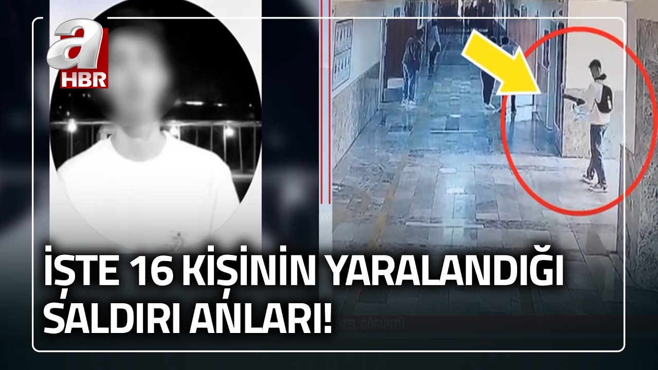 Şanlıurfa'da okula yapılan saldırı g&ouml;r&uuml;nt&uuml;leri ortaya &ccedil;ıktı! | A Haber