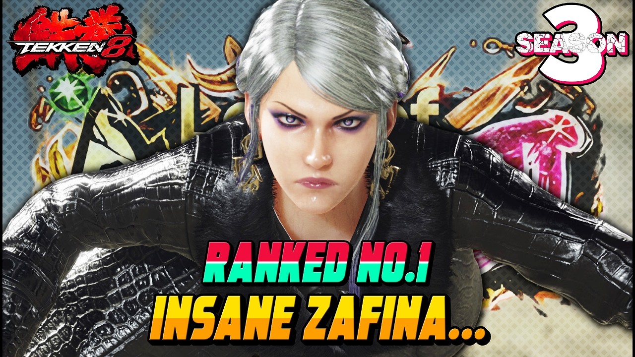 T8 Season 3 &ndash; SHADOW 20Z&rsquo;s Ranked No.1 Zafina Is Unstoppable In Ranked!