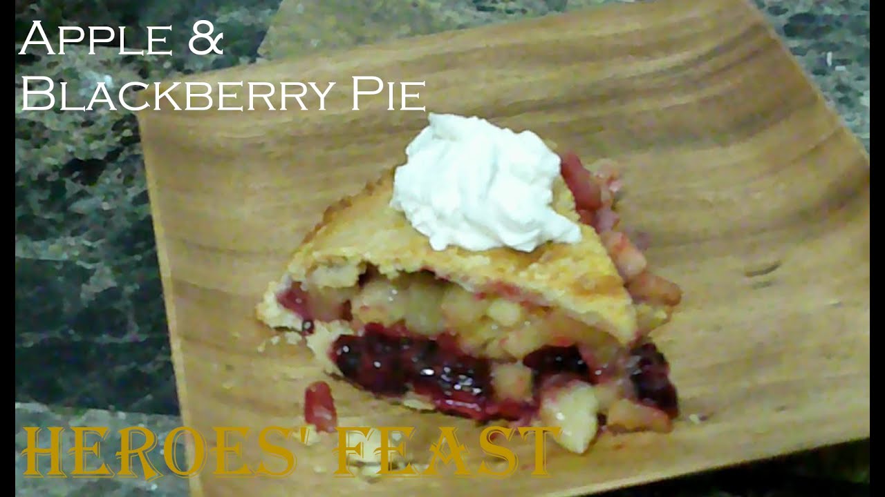 Heroes' Feast - Heartlands Rose Apple & Blackberry Pie - Official D&D Cookbook