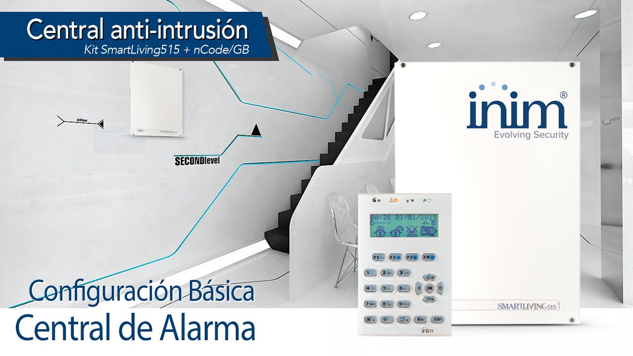 Configuración Básica Alarma SmartLiving 515 Inim